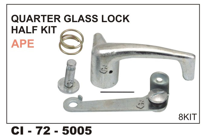 QUARTER GLASS LOCK APE RIGHT