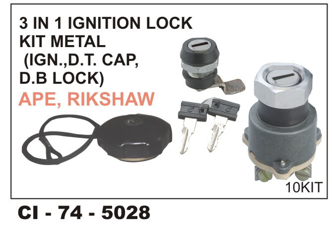 3in1 Iginition Kit Metal Ape Rickshaw