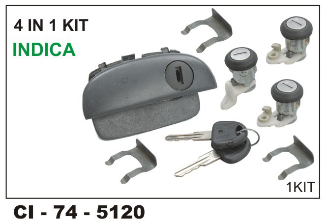 4 IN 1 LOCK SET INDICA/INDIGO