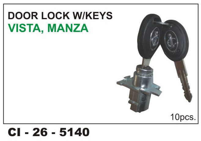 DR.LOCK W/KEY VISTA,MANZA,SUPER ACE,XENON