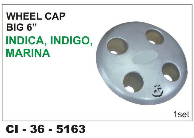 WHEEL CAP INDICA BIG 6''