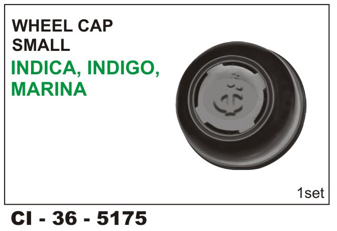 WHEEL CAP INDICA SMALL