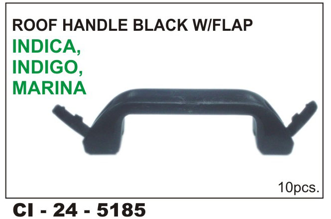 ROOF HANDLE INDICA CLOSE TYPE BLACK