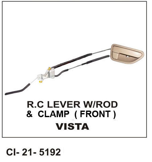 R.C.LEVER W/ROD & CLAMP(FRT)VISTA RH