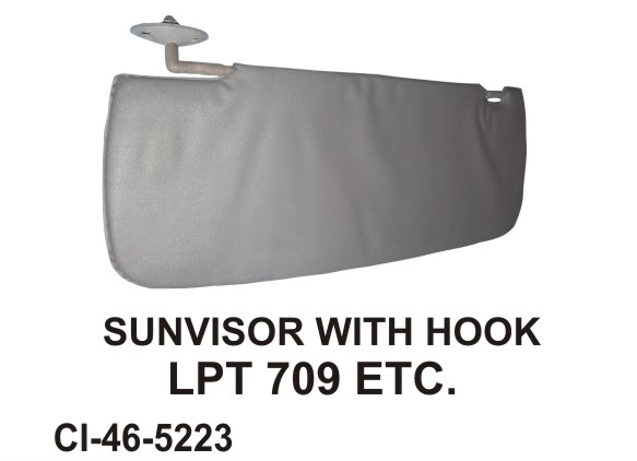 SUNVISOR WITH HOOK LPT 709 ETS