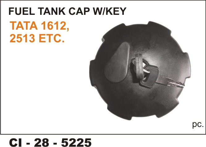FUEL TANK CAP W/KEY TATA 1612, 2513 ETS