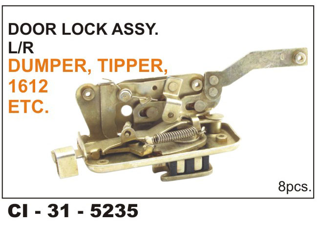 DOOR LOCK ASSY TIPPER LH