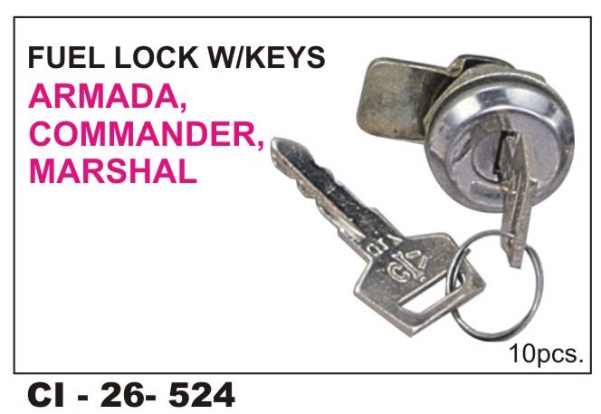 P.T.LOCK W/KEY MARSHAL