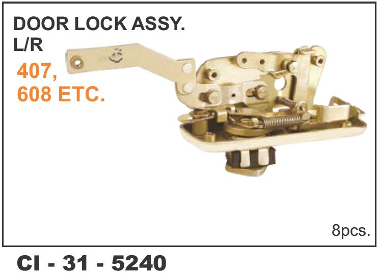DOOR LOCK ASSY 407 LEFT