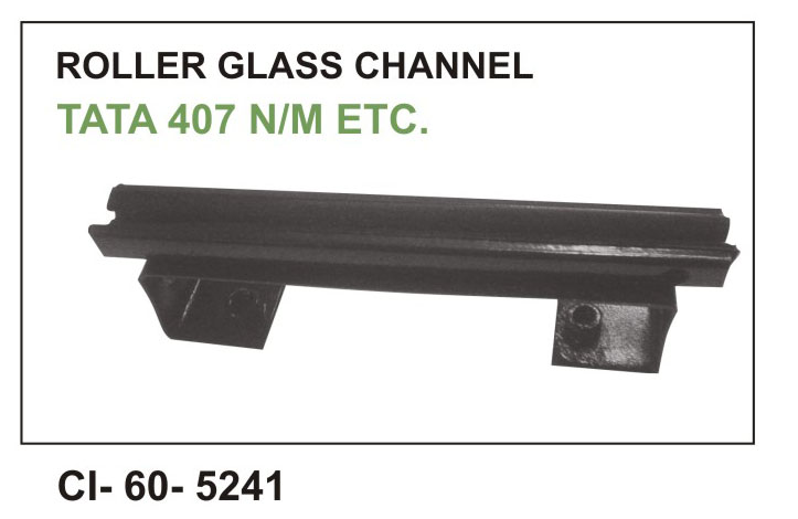 SLDNG ROLLER GLASS CHANNEL 407 N/M