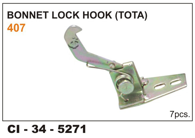 BONNET LOCK TOTA 407
