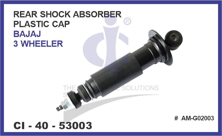 REAR SHOCK ABSORBER (PLASTIC CAP) BAJAJ 3 WHEELAR