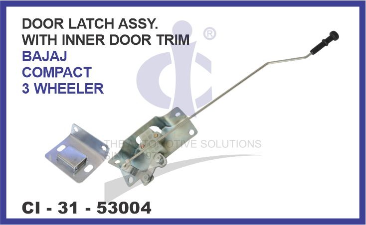 DOOR LATCH ASSY.WITH INNER DOOR TRIM BAJAJ COMPACT