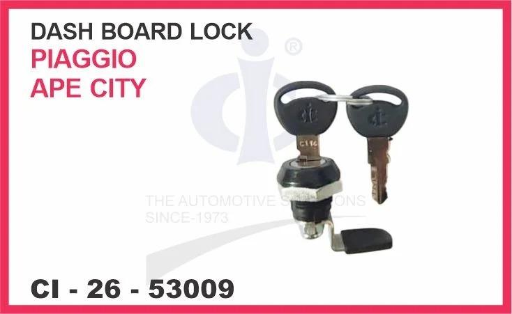DASH BOARD LOCK PIAGGIO APE CITY