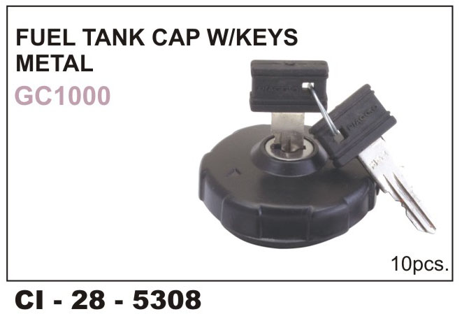 FUEL TANK CAP GC1000 METAL