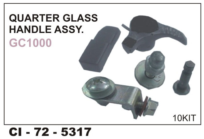 Q.GLASS HANDLE ASSY GC 1000 LH
