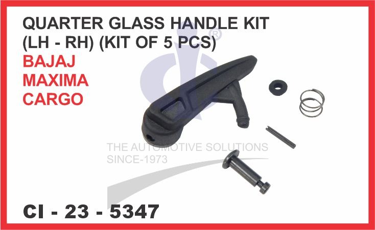 QTR GLASS HANDLE KIT MAXIMA CARGO (KIT OF 5) LH