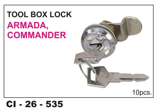 TOOL BOX LOCK W/K ARMDA