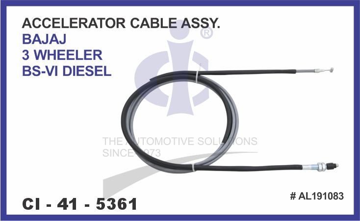ACCELERATOR CABLE BAJAJ (3 WHEELER) BS-VI DIESEL