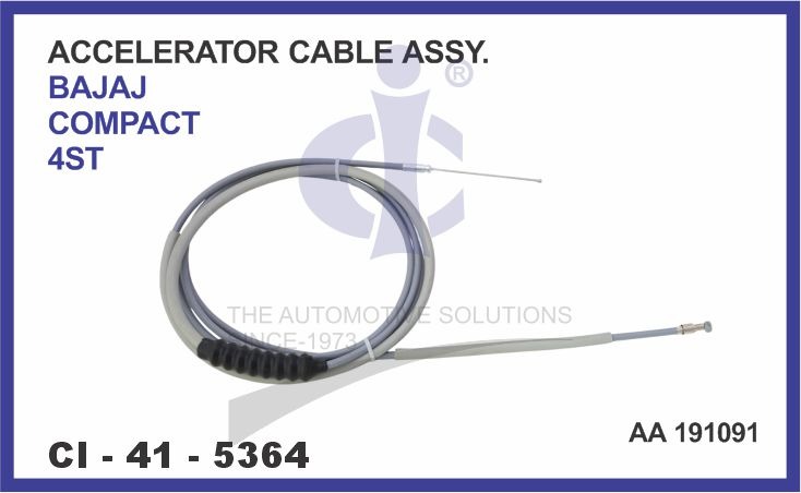 ACCELERATOR CABLE BAJAJ COMPACT 4ST