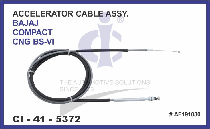 ACCELERATOR CABLE BAJAJ COMPACT CNG BS-VI