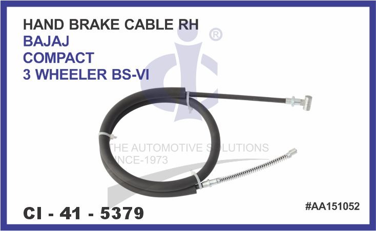 HAND BRAKE CABLE RH COMPACT BS-6 BAJAJ (3WHEELER)