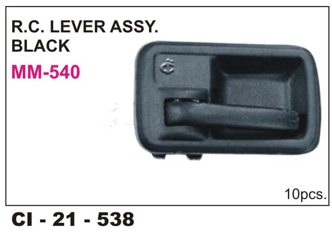 R.C.LOCK ASSY VAN T-1,GYPSY,MM-540 BLACK LH