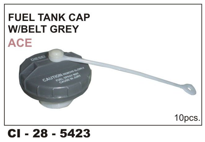 FUEL TANK CAP W/BELT,INDICA,ACE