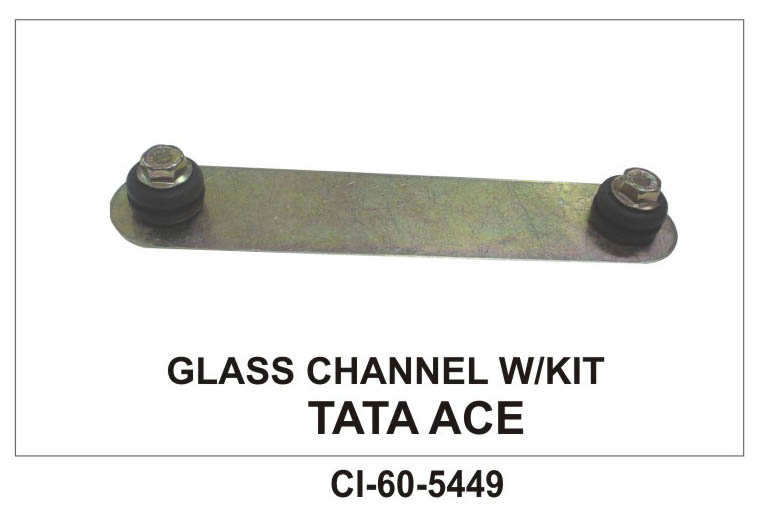 GLASS CHANNEL W/KIT ACE