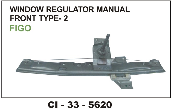 WINDOW REGULATOR FRONT T-2 FIGO MANNUAL RH
