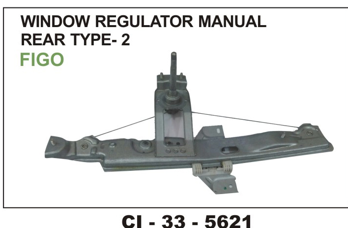 WINDOE REGULATOR REAR T-2 FIGO MANNUAL RH