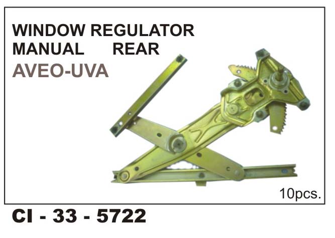Glass Machine  UVA. Rear Manual RH