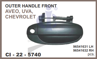 O.H.CHEVROLET AVEO,UVA FRONT LEFT
