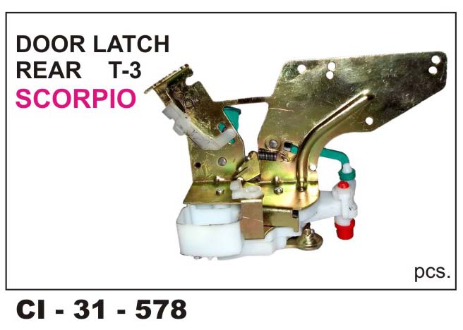 DOOR LOCK ASSY SCORPIO T-3 RR-LH