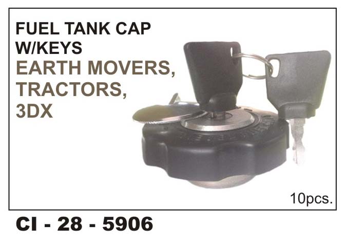 Fuel Tank Cap Tractor, Earthmovers