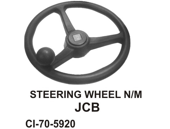 STEERING WHEEL N/M EARTHMOVERS