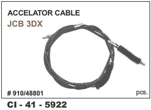 ACCELATOR CABLE JCB-3DX
