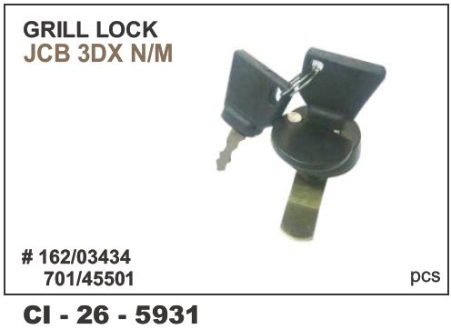 GRILL LOCKJCB 3DX N/M