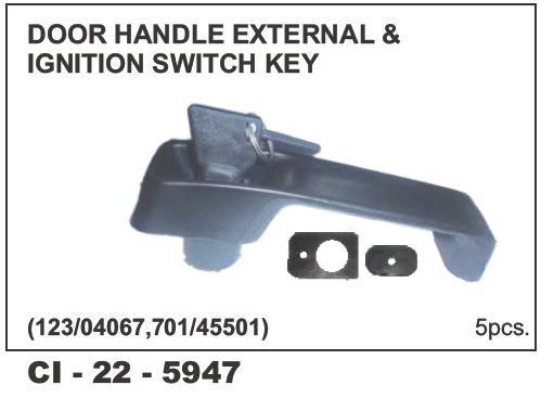 Door Handle JCB CRANES W/key Etc