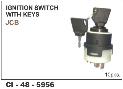 IGNITION  SWITCH W/KEY JCB.