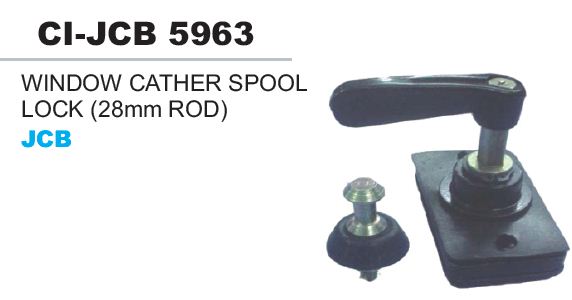 WINDOW CATCHER + LOCK 28MM ROD JCB