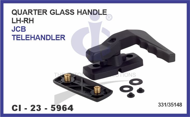 QUARTER GLASS JCB (TELE HANDLER JCB)LH