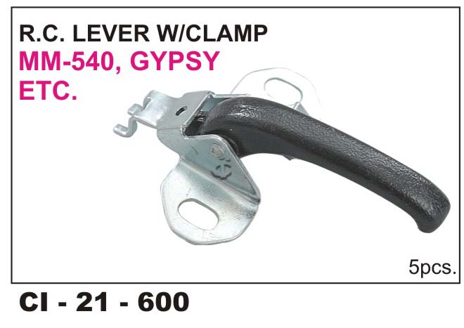 R.C.LEVER VAN T-1,GYPSY,MM-540 W/CLAMP BLACK LH