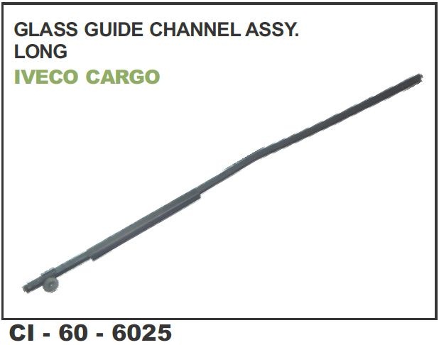 GLASS CHANNEL LONG IVECO