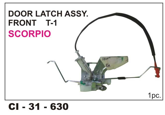 DOOR LOCK ASSY SCORPIO W/WIRE FT-LH