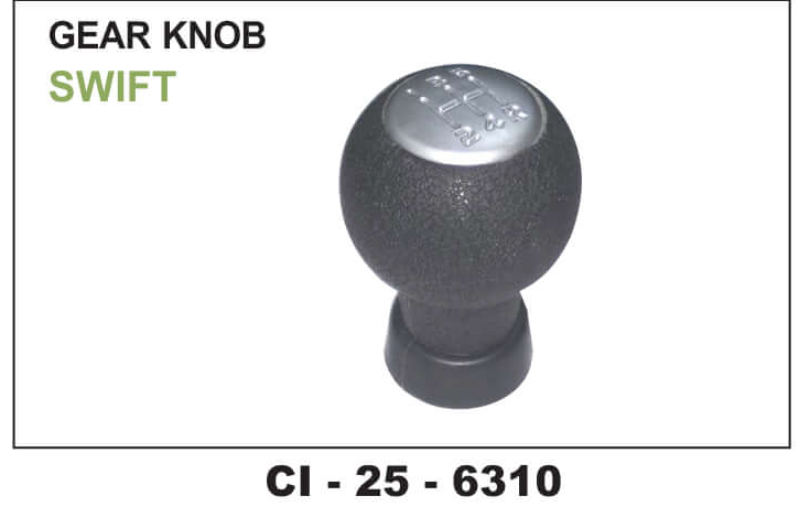 GEAR LEVER KNOB SWIFT BLACK