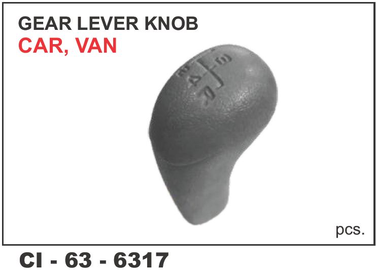 GEAR LEVER KNOB CAR,VAN HEAVY DUTY