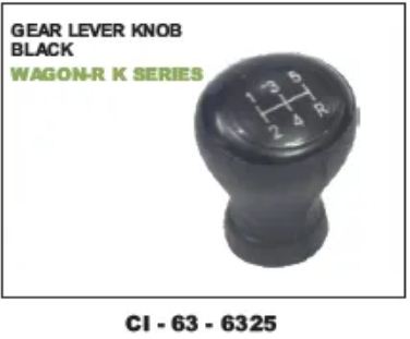 GEAR LEVER KNOB WAGON-R T-4 K-SERIES BLACK