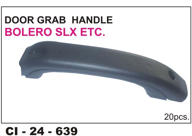 DOOR GRAB HANDLE BOLERO SLX,ZLX ETC BLACK LH