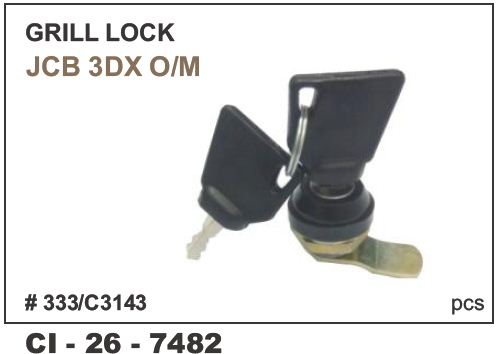 GRILL LOCK JCB 3DX O/M